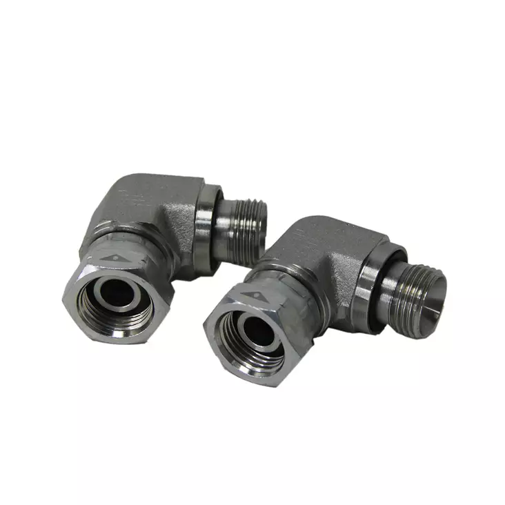 2 X KULMANIPPA UK SK 1/2" BSP-TIIVISTEELLÄ - Hydrauliikkanipat BSP - RAC060350808PARI - 1