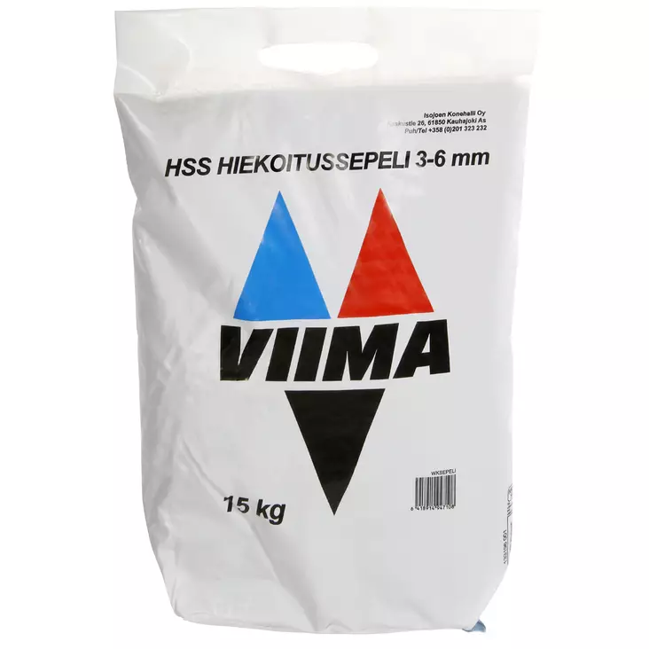 HIEKOITUSSEPELI HSS 3-6MM 15KG - Liukkauden esto - WKSEPELI - 1