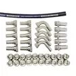 Paketti 10 m Vincke 4SSN spiraaliletku SAE100R15 + JIC-liittimet 1" - Letku-liitinpaketit - MAN4S16JICPAK - 1