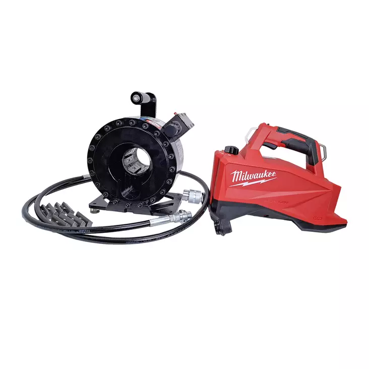 Trale PM18 puristin ja Milwaukee HMP700 hydraulipumppu - Letkuliitinpuristimet - HMP700PAK - 1