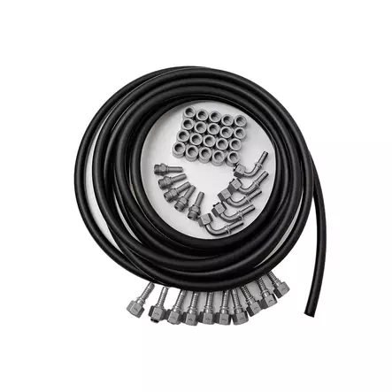 Vincke 2SC hydrauliletku 3/8" + 12L liittimet - Letku-liitinpaketit - MAN2406SZINIPAK12L - 1