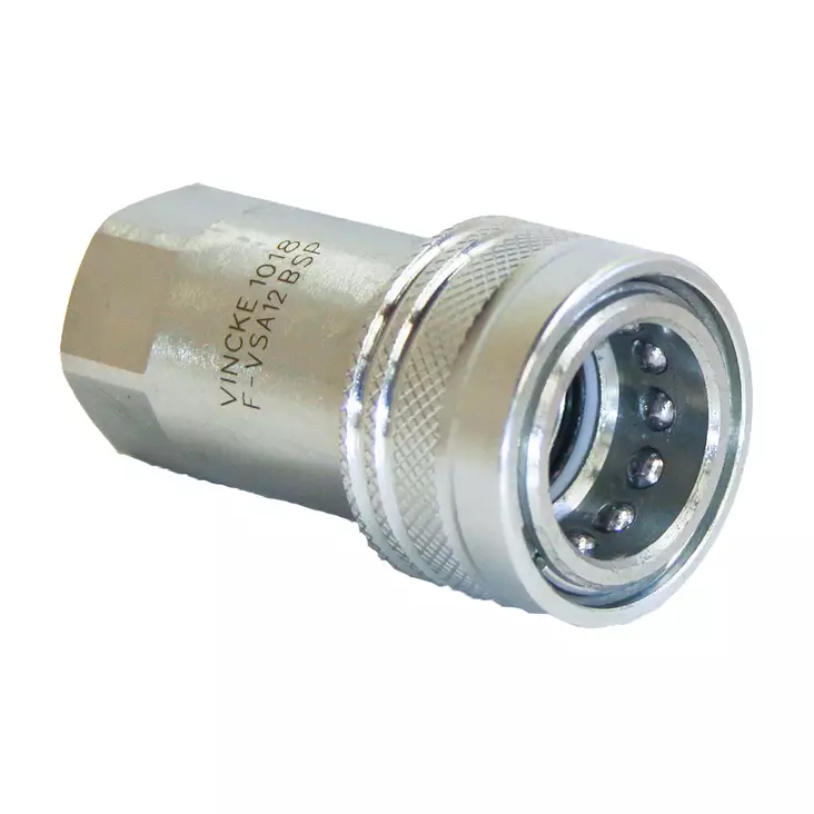 10 KPL PIKALIITIN NAARAS 1/2" BSP ISO A 7241-1 VINCKE - Traktoripikaliittimet - VNKEN0908F10KPL - 2