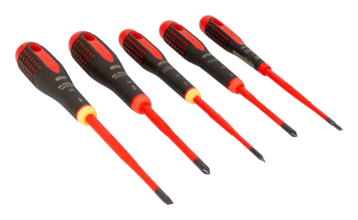 ERISTETTY SLIM VDE URA- JA PH-RUUVITALTTASARJA, ERGO, KOMPONENTTIKAHVA - Käsityökalusarjat - BE-9881SL - 1