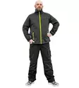FLEECE NEULETAKKI ANTIGOR TUMMANHARMAAMEL/FL.KELTAINEN - Fleecet - PAT173K-M - 3