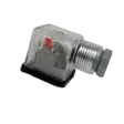 HIRSCHMANN PISTOKE 12/24 VDC LED - Liittimet - CONLEDCC4P - 1