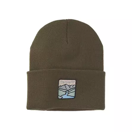 Carhartt River Cuffed Beanie pipo, ruskea - Carhartt asusteet - 107706-GN6OS - 1