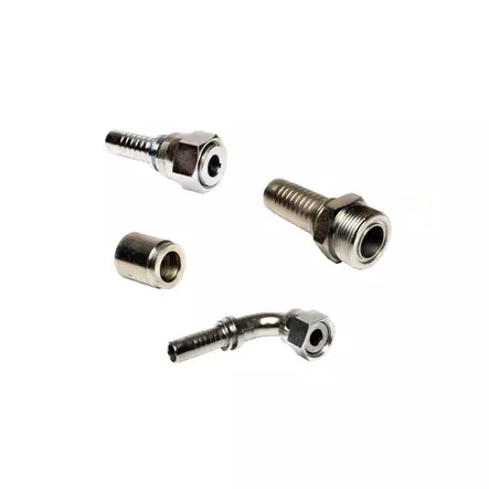 PAKETTI: 10 M VINCKE 2SC HYDRAULIIKKALETKU + LIITTIMET 1/4" ORFS - Letku-liitinpaketit - MAN2404SPAKORFS - 2