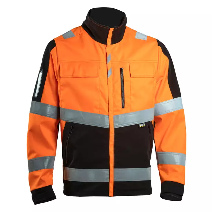 Dimex turvatakki, stretch, oranssi huomiov=C3=A4ri - Työtakit ja -liivit - 6134-S - 1
