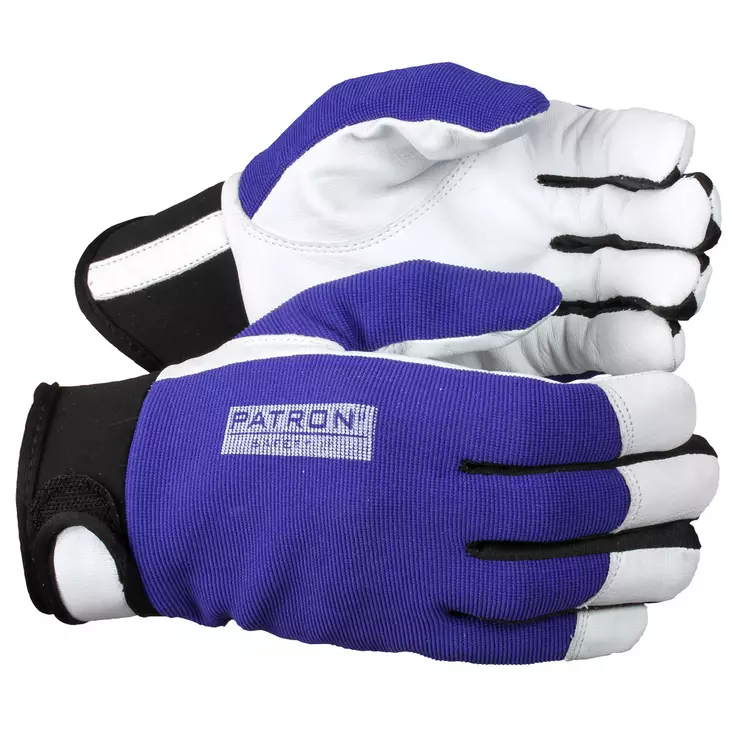 TYÖKÄSINEET NAHKAA TARRARANNEKE, VUORI - Talvikäsineet - SH03708TW - 1