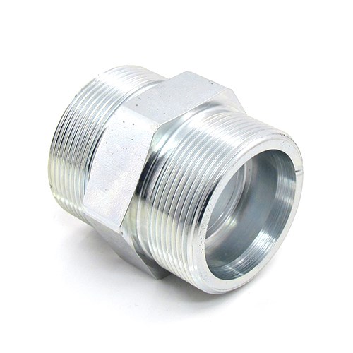 Jatkoliitin, suora, raskas runko - Hydrauliikkanipat DIN - ES-06X - 1