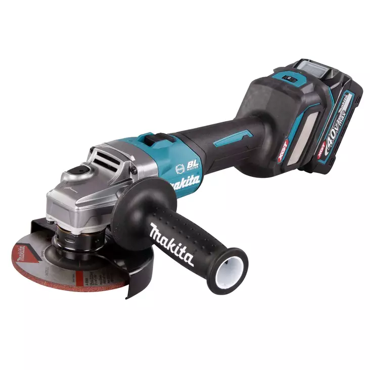 KULMAHIOMAKONE XGT 40V, 125MM JARRULLA - Makita 40V rungot - GA023GZ - 1