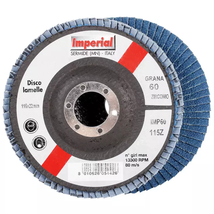 LAMELLIHIOMALAIKKA 115MM ZIRC G60 - Lamellilaikat - IMP60115Z - 1