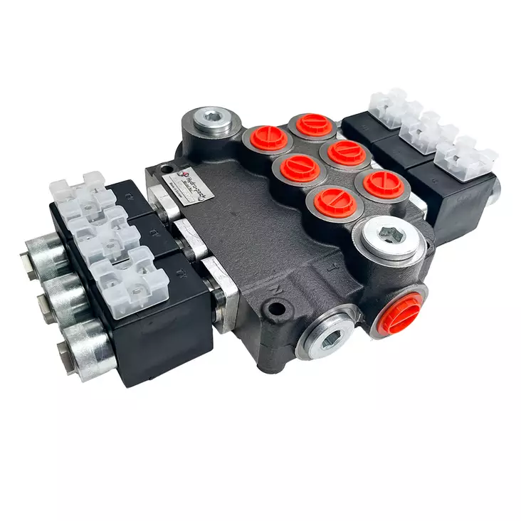 SÄHKÖOHJATTU SUUNTAVENTTIILI 12V, 80L/MIN, 3-KARA - Sähköventtiilit - B-03Z80-AAA-ES3- - 1